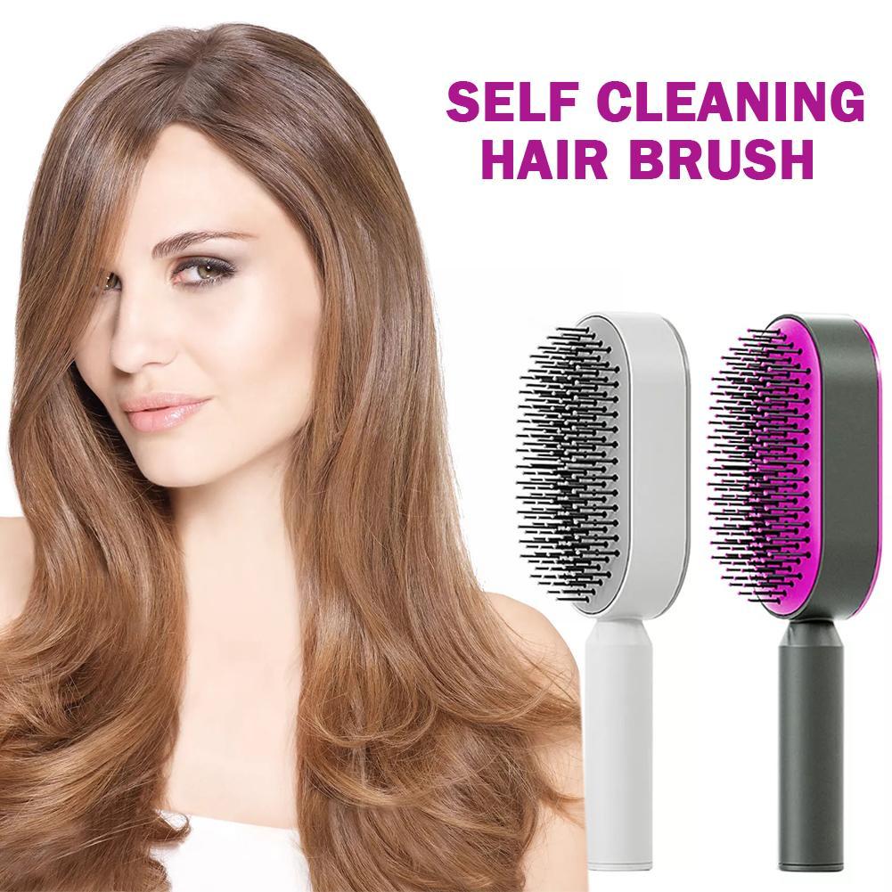 Self-Cleaning Hair Brush Hair Growth Comb - Hairland